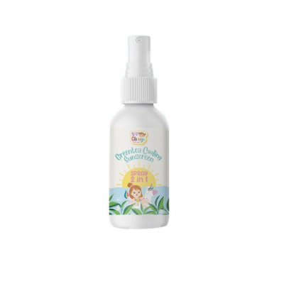 Kiyowo Greentea Cooling Sunscreen Spray 2in1