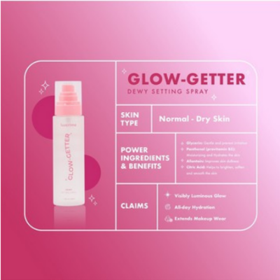 Luxcrime Glow-Getter Dewy Setting Spray 150ml