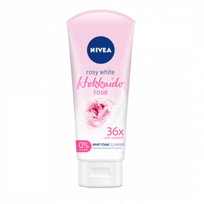 Nivea Hokkaido Rose Whip Facial Foam