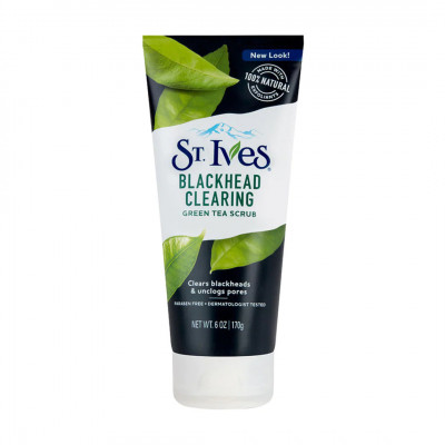 St Ives Face Scrub Blackhead Clearing Green Tea
