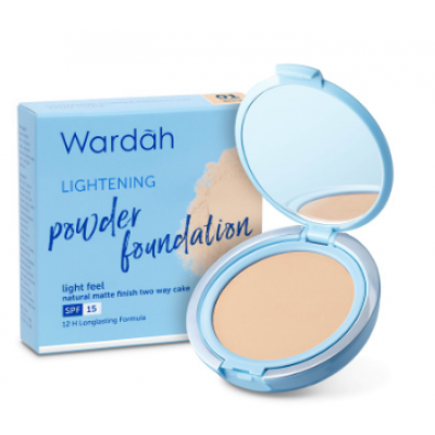 Wardah Lightening Powder Foundation Light Feel 