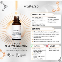 WhiteLab C-Dose Brightening Serum 20ml